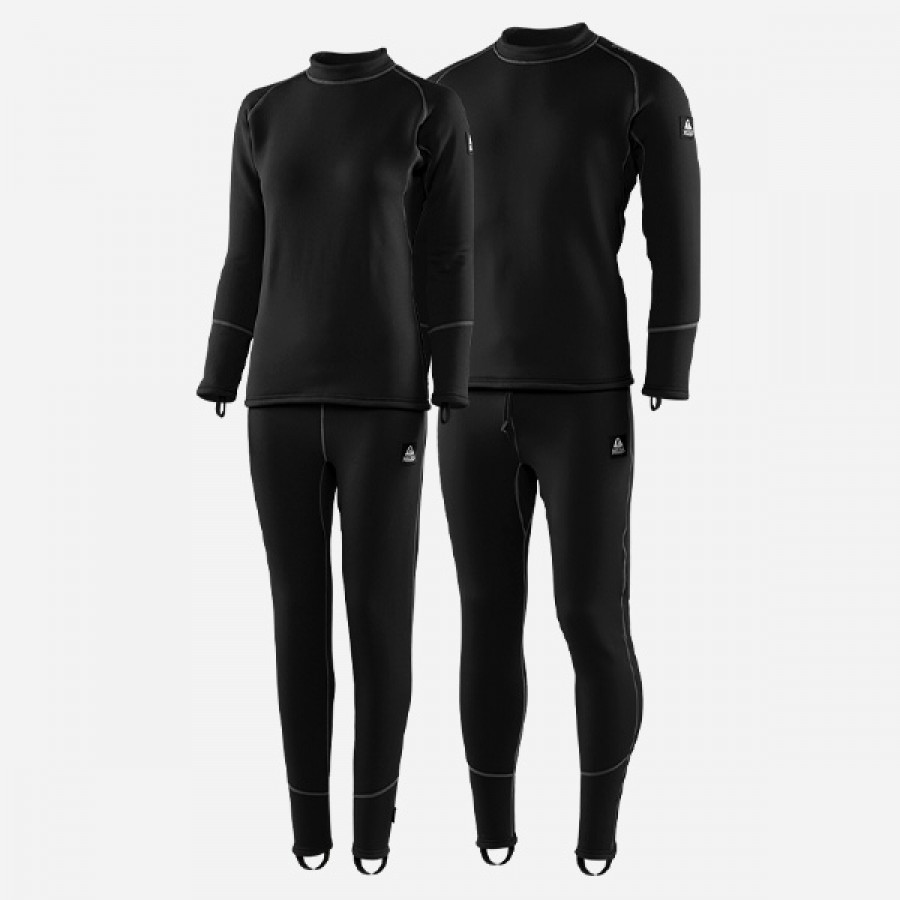 isothermal - suits - scuba diving - BODY 2X INSULATING UNDERGARMENT SET 660G DIVING SUITS